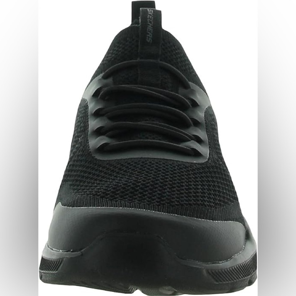 NWB/NWOB SKETCHERS BLACK ON BLACK MEN SLIP-ON  MEMORY FOAM - Picture 4 of 5
